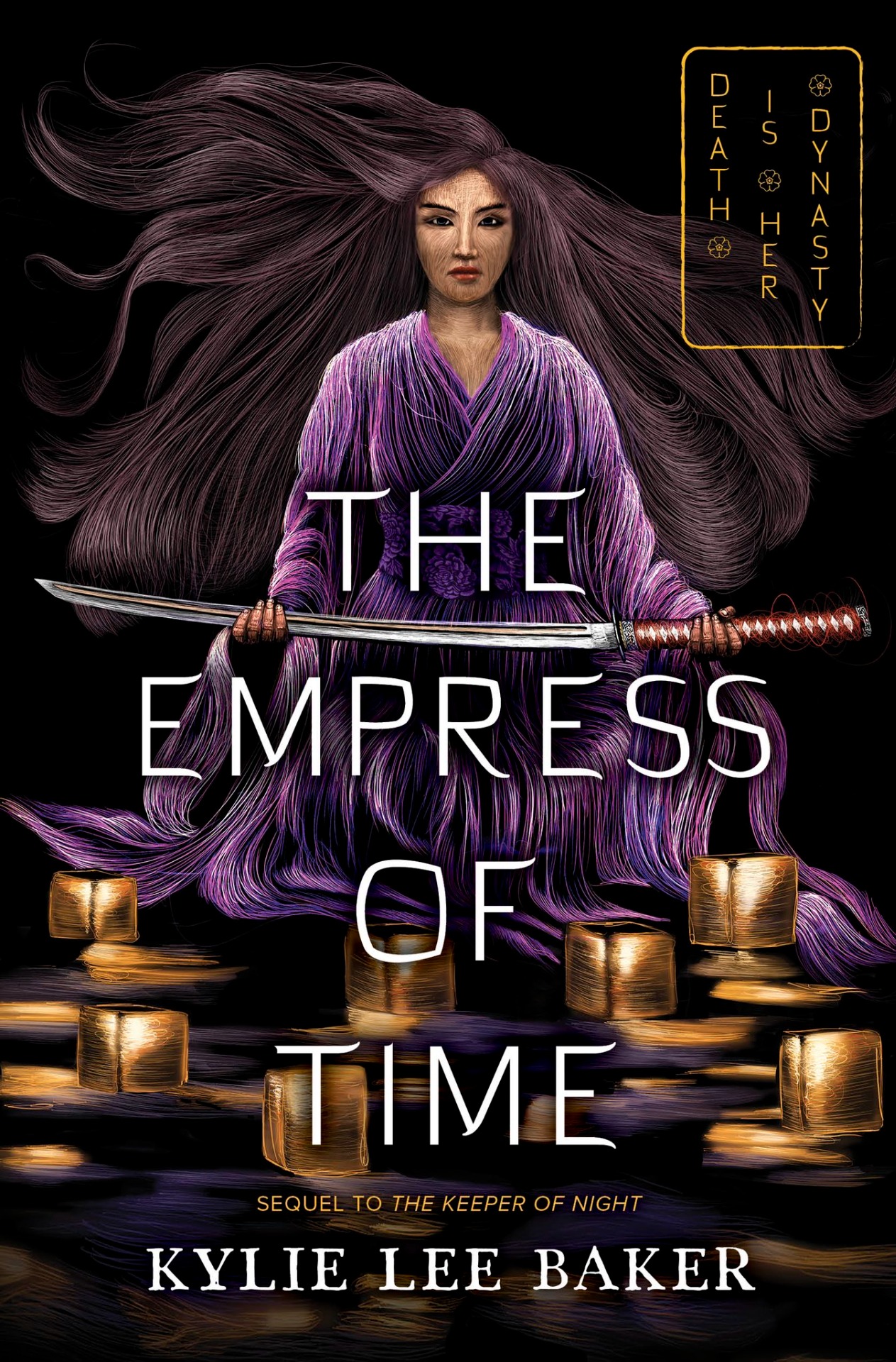 Copertina originale del secondo libro della dilogia "The Empress of Time"